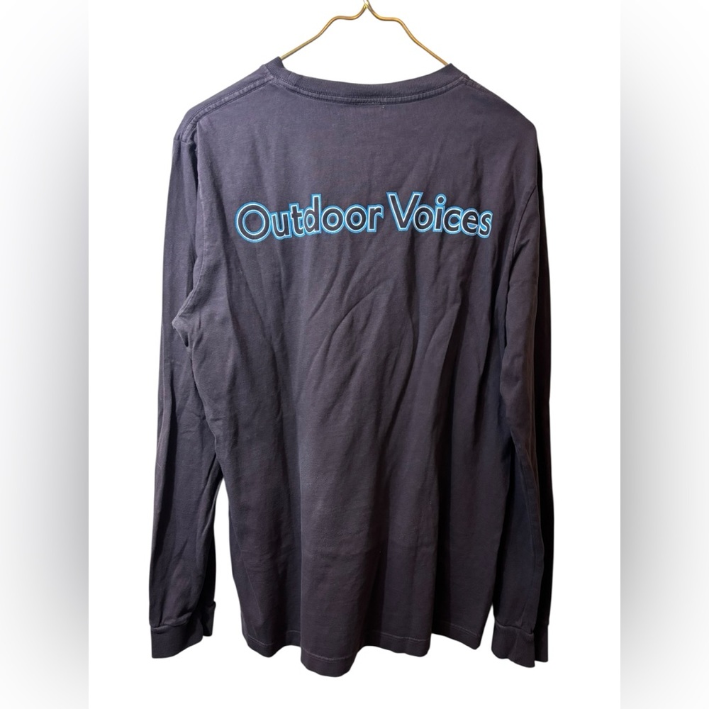 Outdoor Voices | l/s tee shirt tshirt tee large